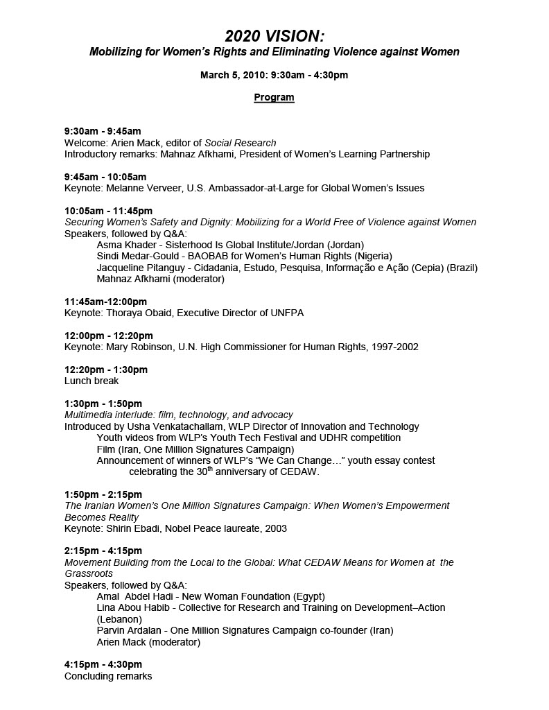 2020 Vision Afenda CSW54