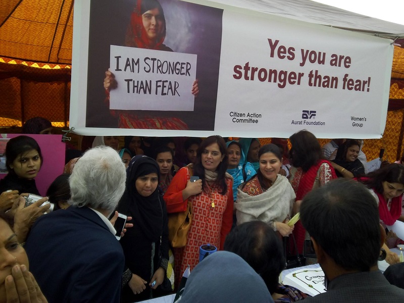Aurat Foundation advocacy to end violence 2014