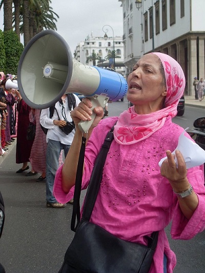 Morocco Soulaliyate Women Protest 2013