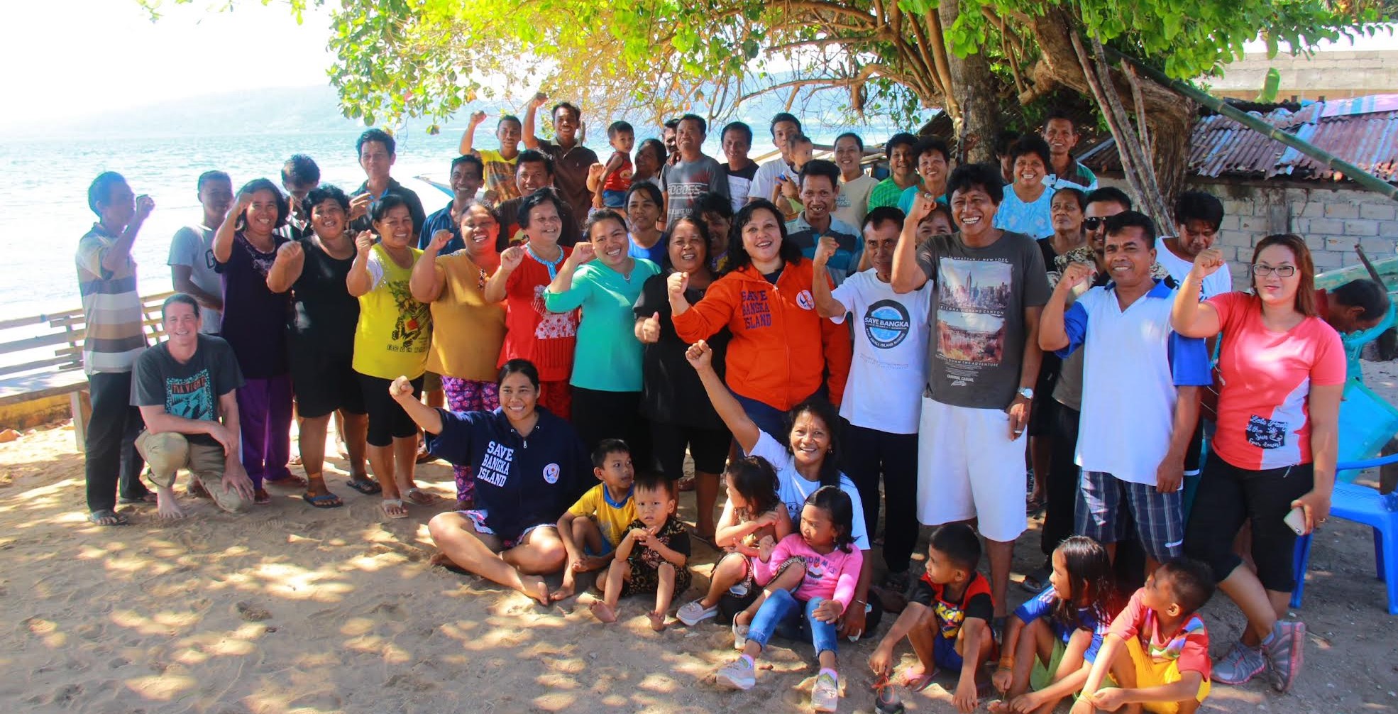 Bankga Island Village Group Picture