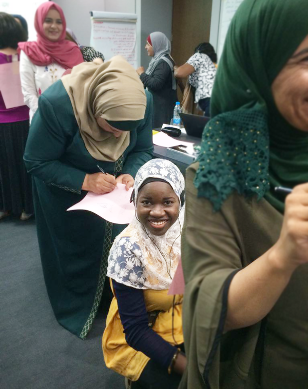 WLP workshop on women peacebuilding