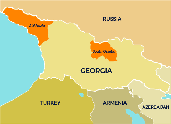 Map Central Asia
