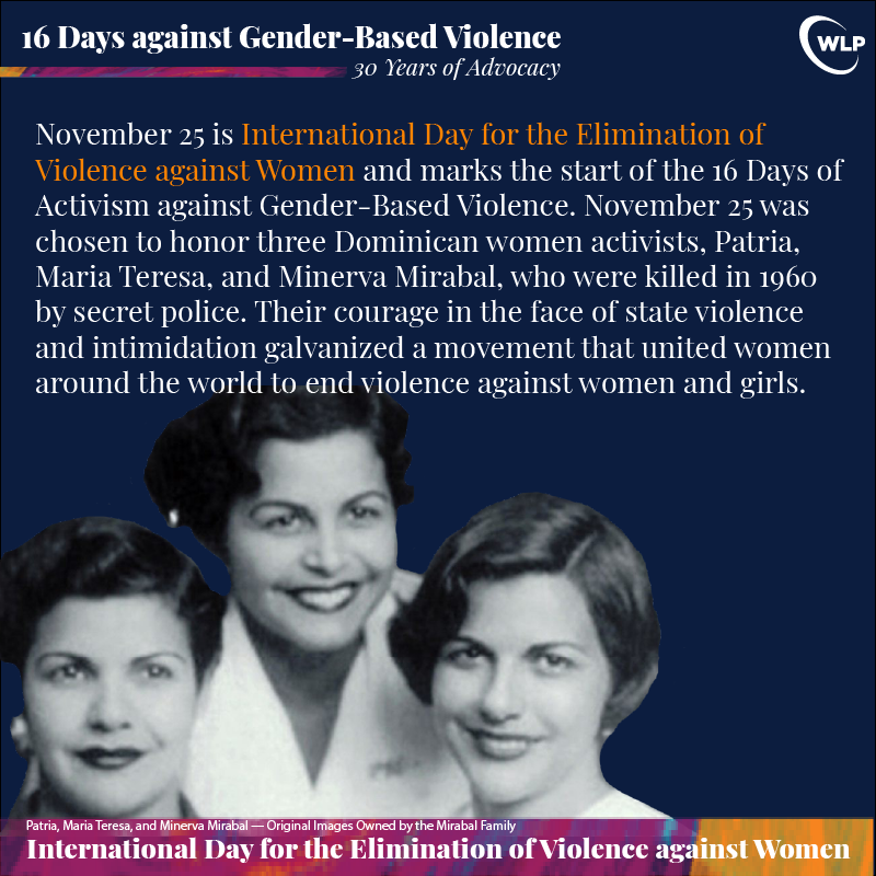 Mirabal Sisters-16Days2021_Day1