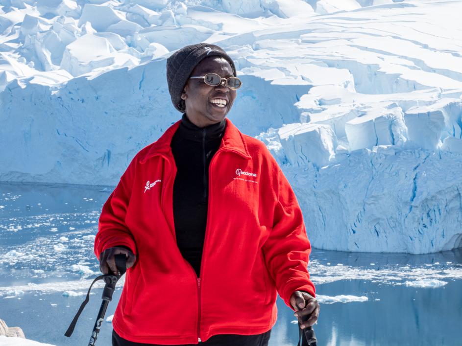 Musimbi in Antarctica Homeward Bound