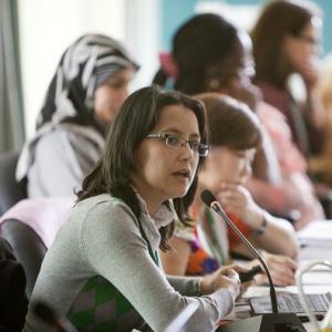 Samira Bikarden of WLP Morocco ADFM 2011