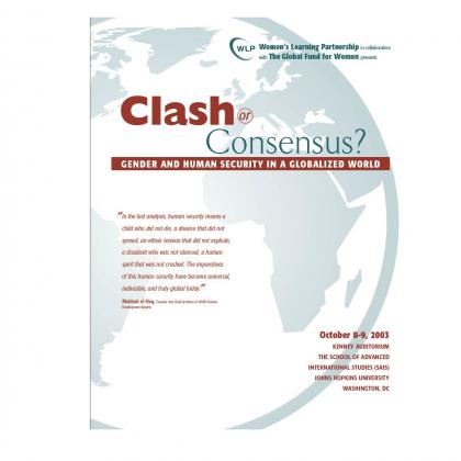 Clash or Consensus brochure cover