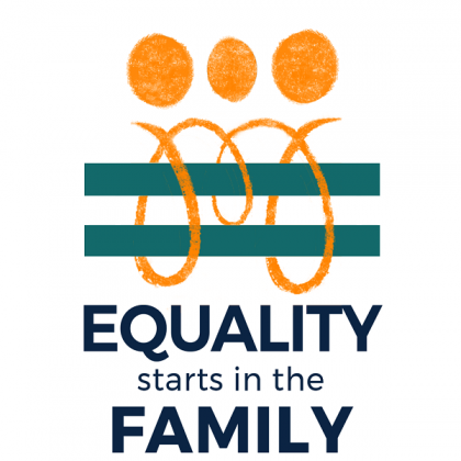 Equality Starts in the Family graphic 