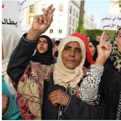 Women fight for climate justice