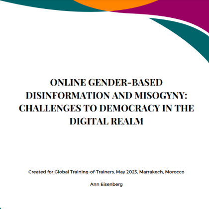 OGBV Toolkit Cover