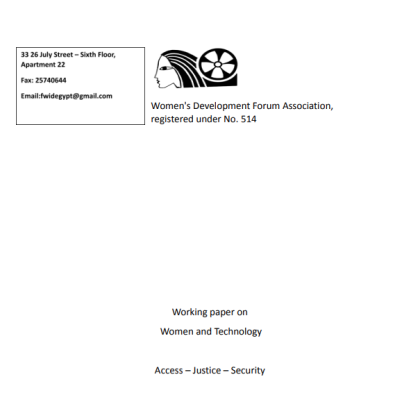 WorkingPaperonWomenandTechnology_EnglishCover